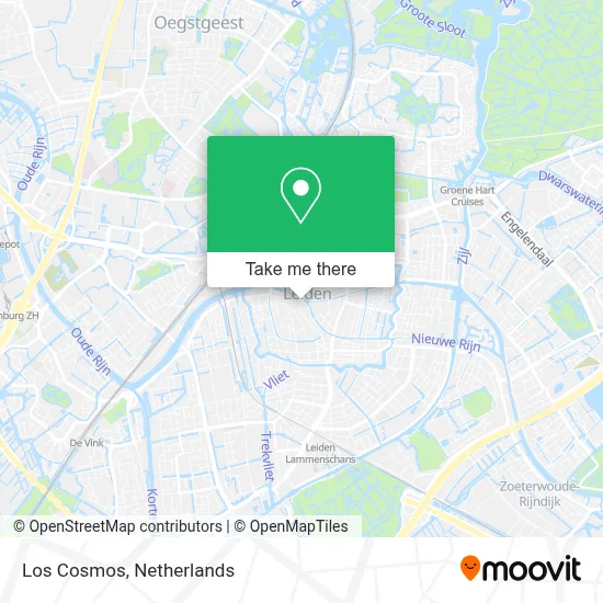 Los Cosmos map