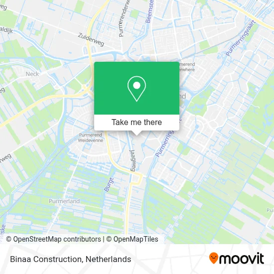 Binaa Construction map