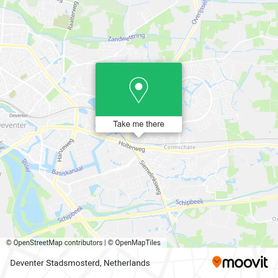 Deventer Stadsmosterd map