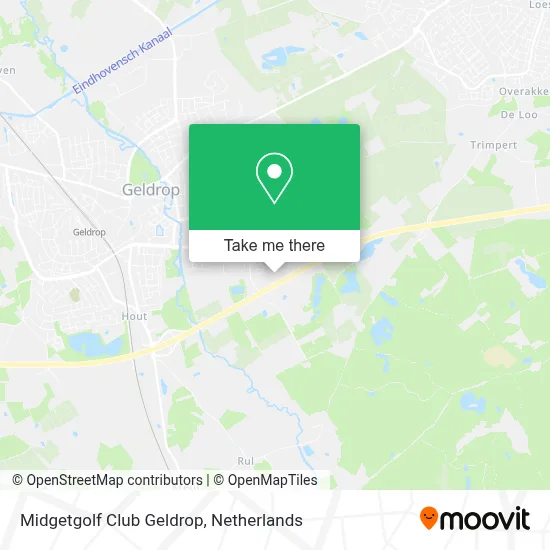 Midgetgolf Club Geldrop map