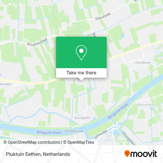 Pluktuin Eethen map