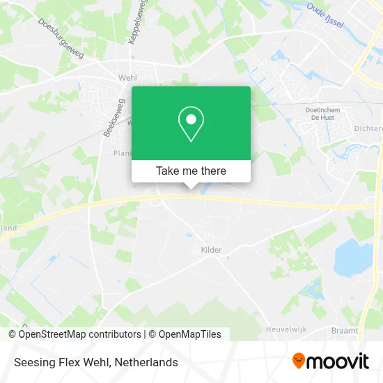 Seesing Flex Wehl map