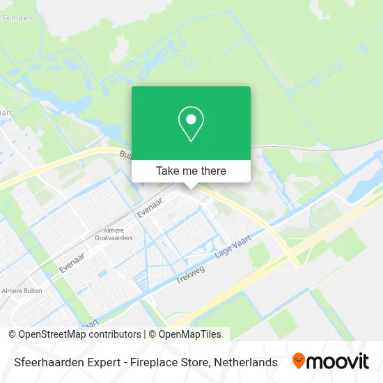 Sfeerhaarden Expert - Fireplace Store map