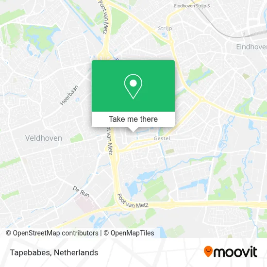 Tapebabes map