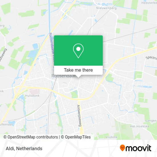 Aldi map