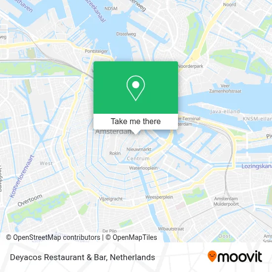 Deyacos Restaurant & Bar map
