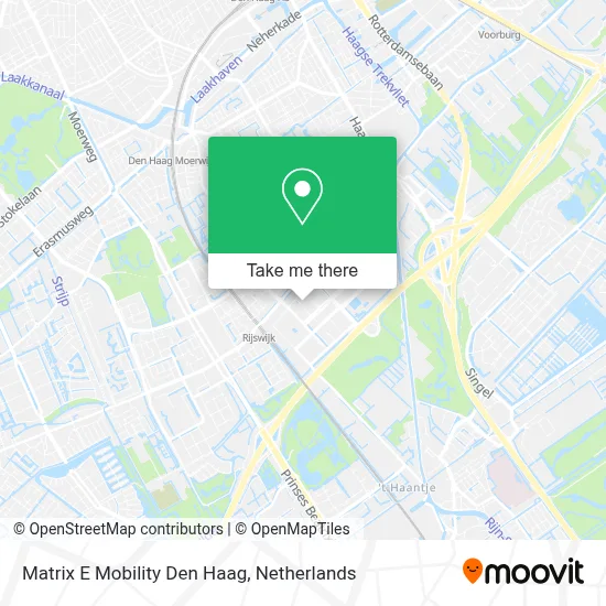 Matrix E Mobility Den Haag map