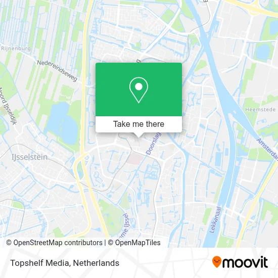 Topshelf Media map