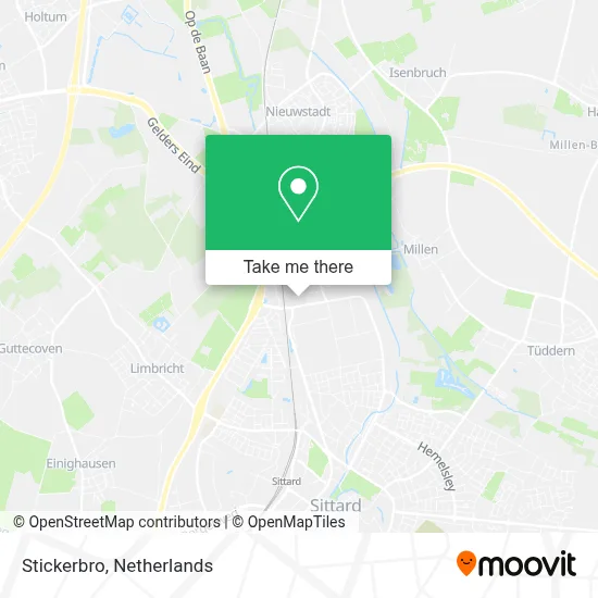 Stickerbro map