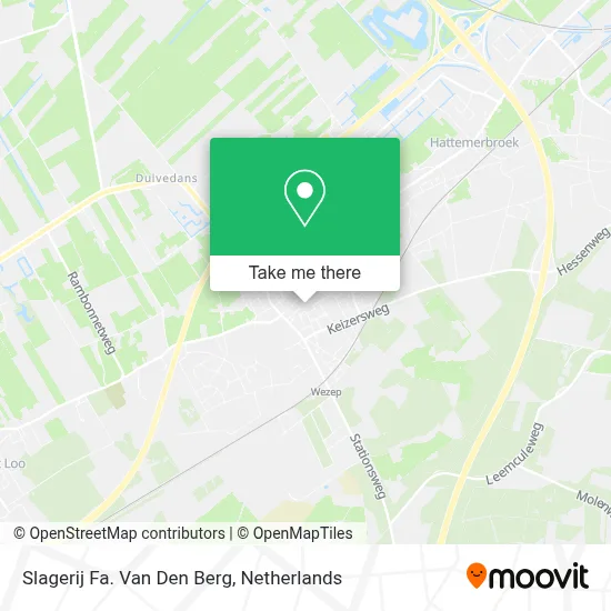 Slagerij Fa. Van Den Berg map