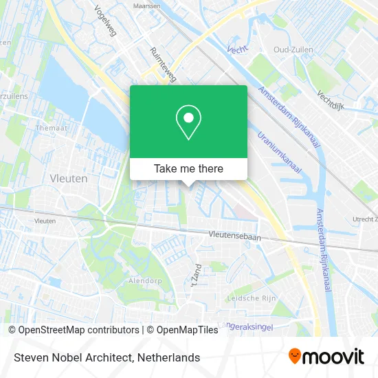 Steven Nobel Architect map