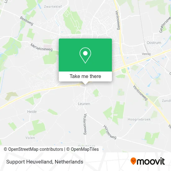 Support Heuvelland map