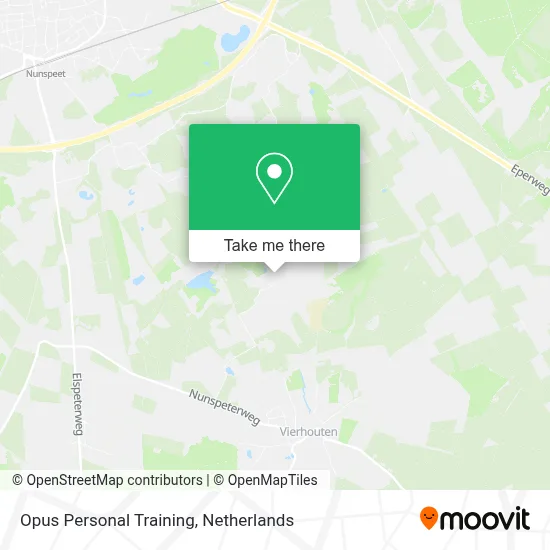 Opus Personal Training map
