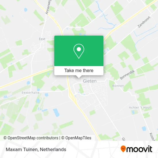 Maxam Tuinen map