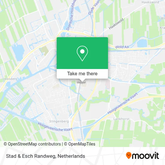 Stad & Esch Randweg map