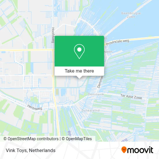 Vink Toys map