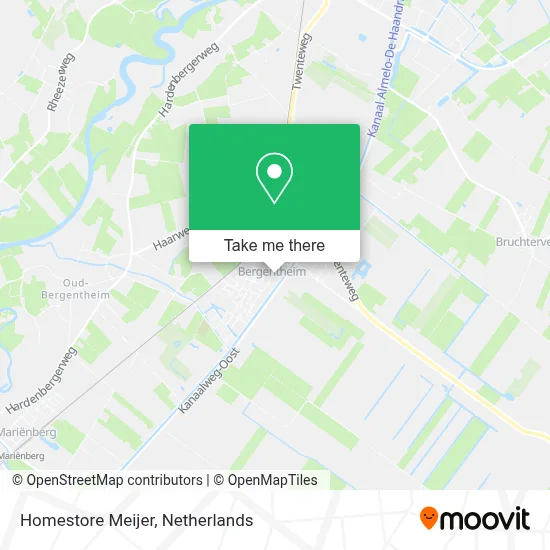 Homestore Meijer map