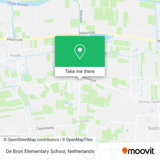 Basisschool De Bron map