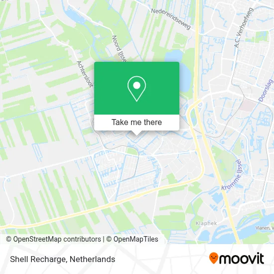 Shell Recharge map