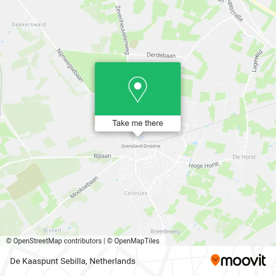 De Kaaspunt Sebilla map