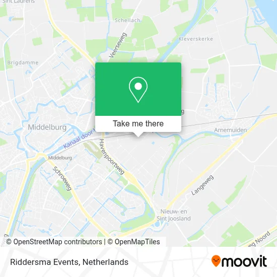 Riddersma Events map
