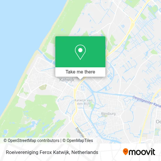 Roeivereniging Ferox Katwijk map