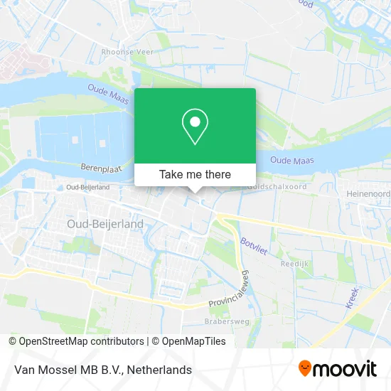Van Mossel MB B.V. map
