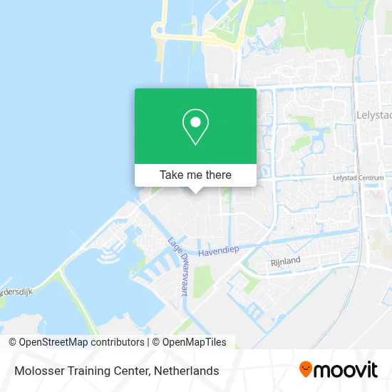Molosser Training Center map