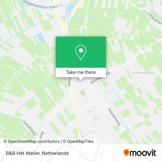B&B Het Atelier map