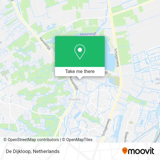 De Dijkloop map