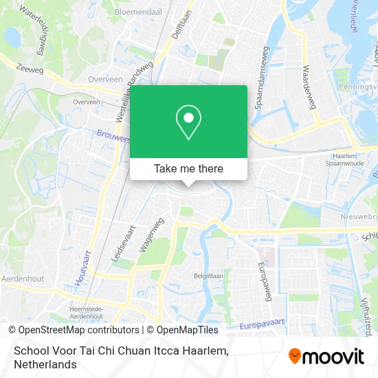 School Voor Tai Chi Chuan Itcca Haarlem map