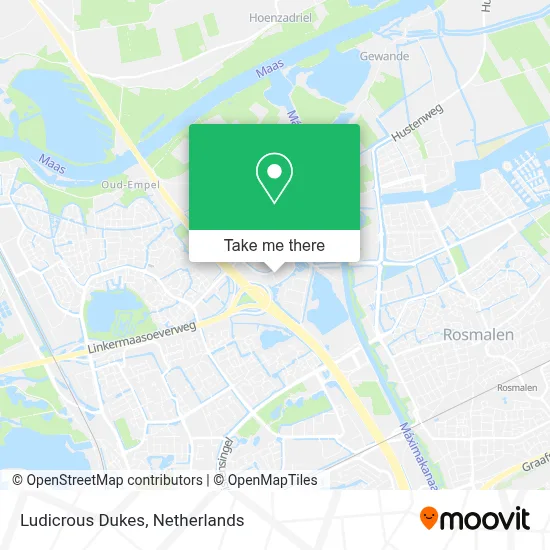Ludicrous Dukes map