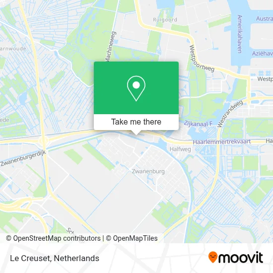 Le Creuset map