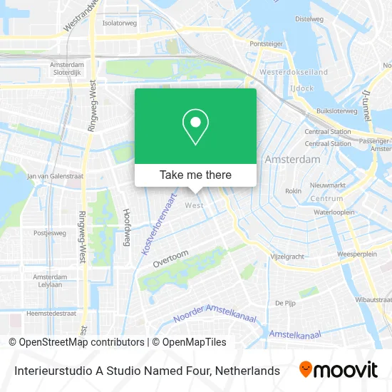 Interieurstudio A Studio Named Four map