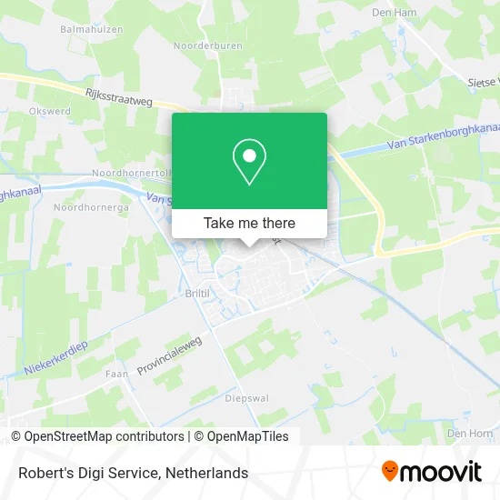 Robert's Digi Service map