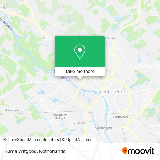 Alma Witgoed map