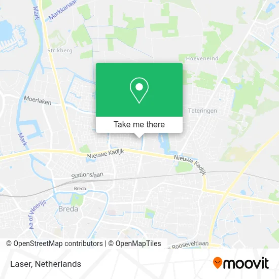 Laser map