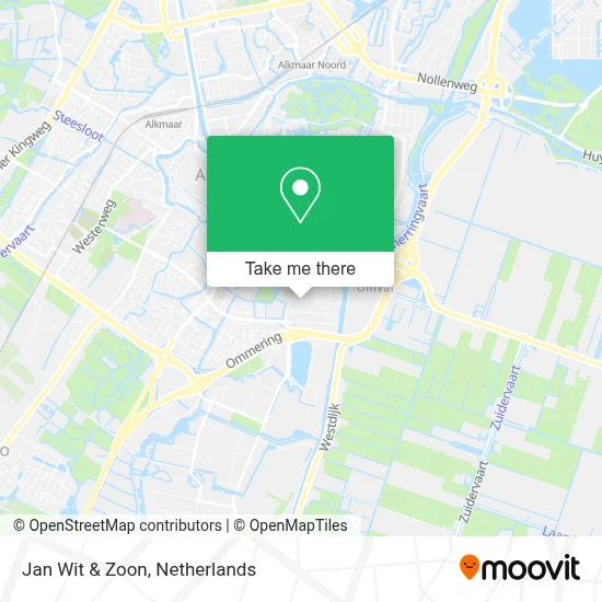 Jan Wit & Zoon map