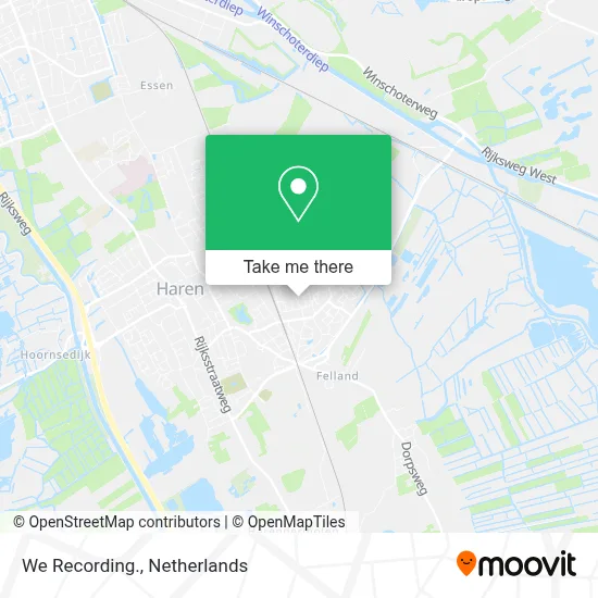 We Recording. map
