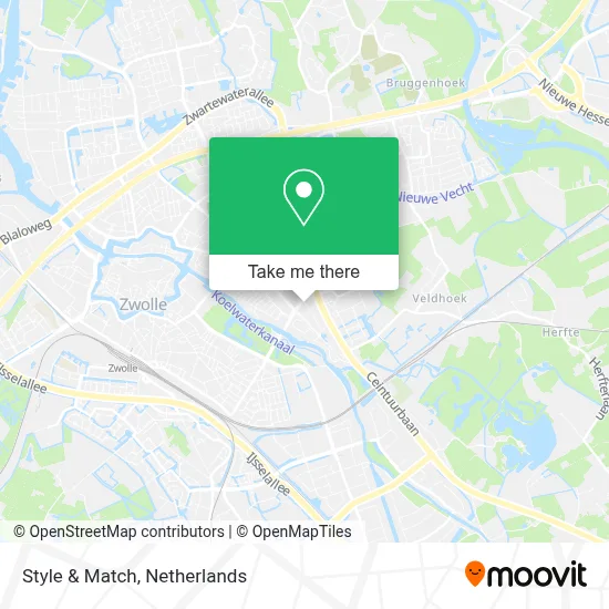 Style & Match map