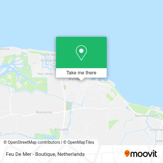 Feu De Mer - Boutique map