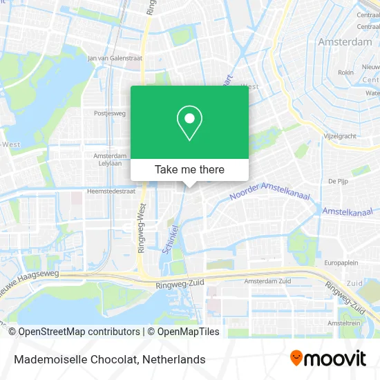 Mademoiselle Chocolat map