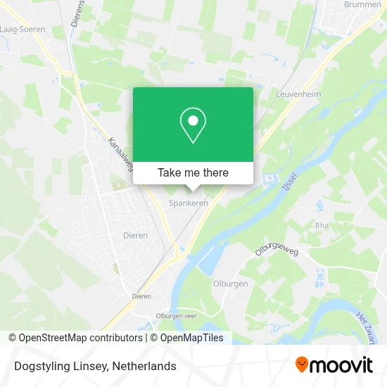 Dogstyling Linsey map