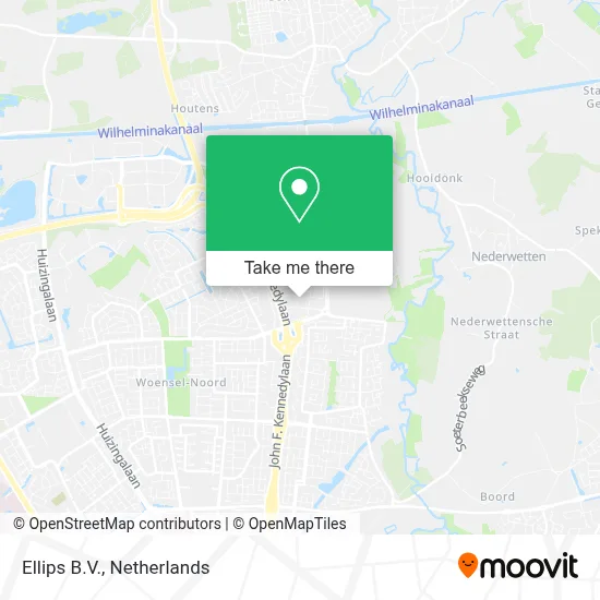 Ellips B.V. map