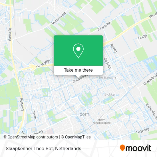Slaapkenner Theo Bot map