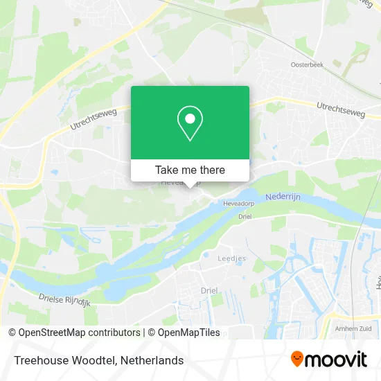 Treehouse Woodtel map