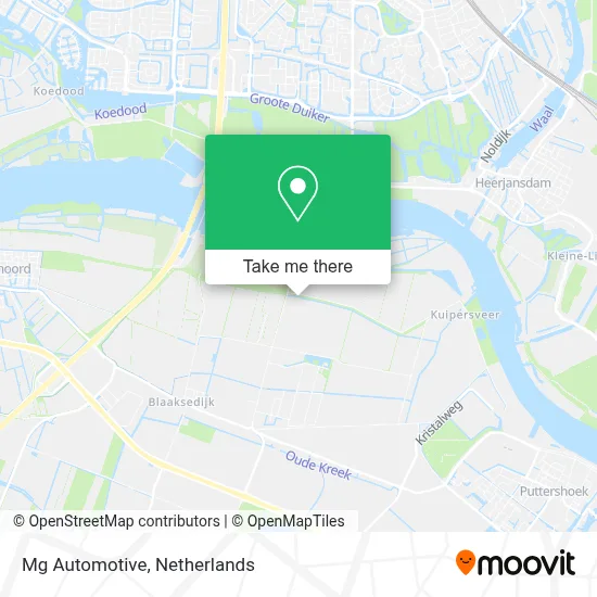 Mg Automotive map