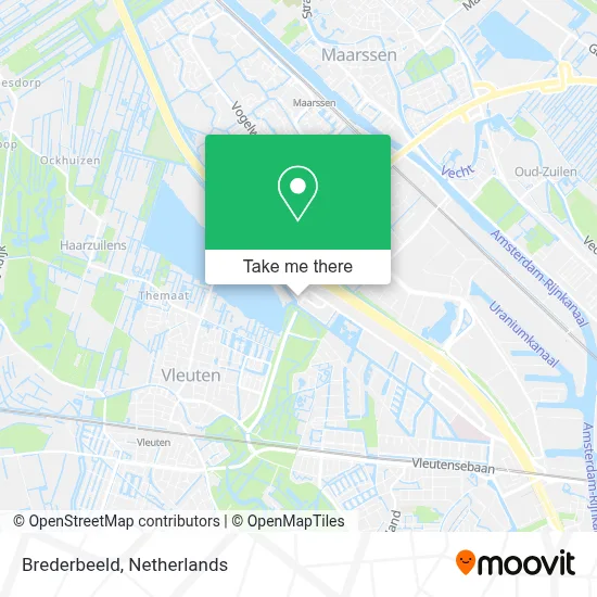 Brederbeeld Karte