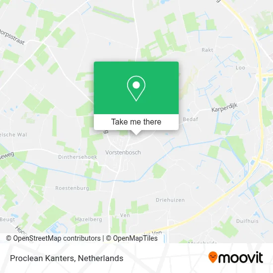 Proclean Kanters map
