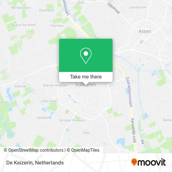 De Keizerin map